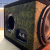 Короб под сабвуфер 12" (SBM) ФИ (300-1500W) камуфляж, вышивка звезда